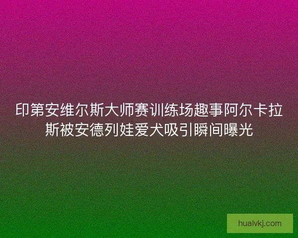 印第安维尔斯大师赛训练场趣事阿尔卡拉斯被安德列娃爱犬吸引瞬间曝光